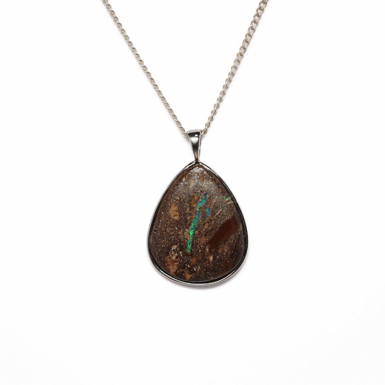 Boulder Opal Pendants