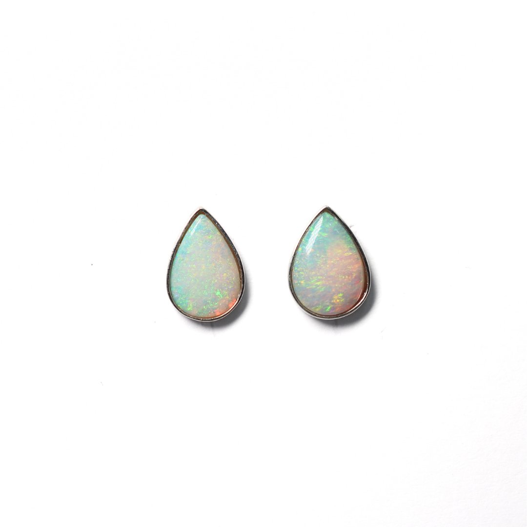 Opal Earrings Adelaide - Natural Australian Opal
